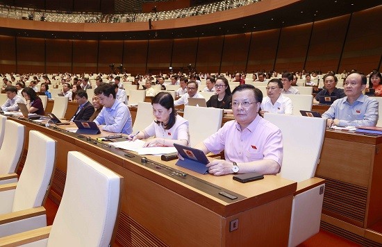 Quốc hội thảo luận về dự án Luật Đất đai (sửa đổi)